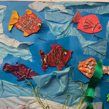 Clay Fish - Environmental Display